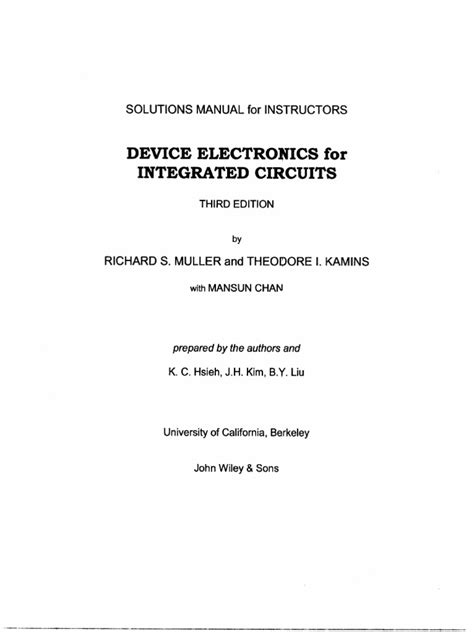 Device electronics for integrated circuits solution manual. - Bombardier ds50 ds90 service manual repair 2002 ds 50 90.