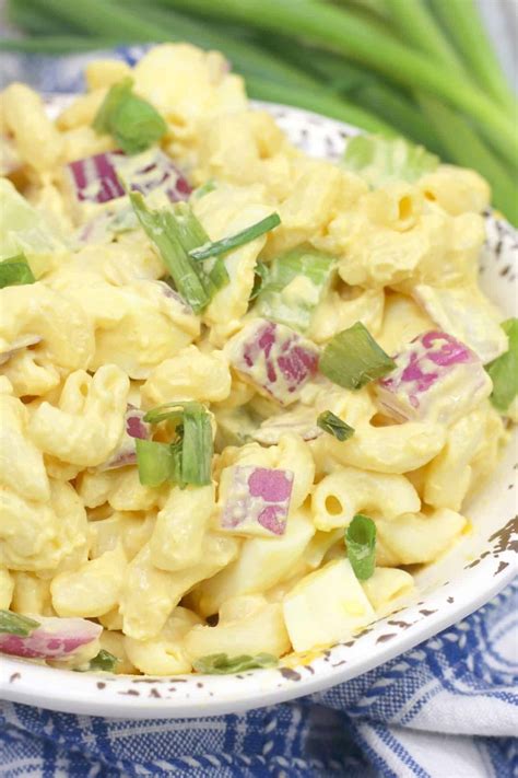 Deviled Egg Pasta Salad - 4 Sons