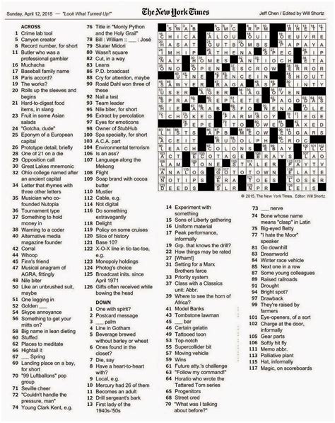 Devilish look nyt crossword. The Crossword Solver found 59 answers to "Devilish (10)", 10 letters crossword clue. ... Our crossword anagrammer will examine crossword clues and look for patterns including anagrams, embedded words, reverse embedded words, alternating letters, initials, and more! ... The Crossword Solver find answers to clues found in the New York Times … 