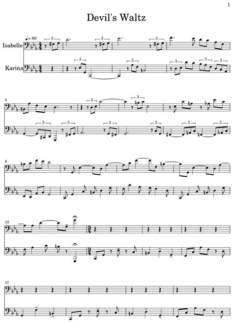 Devils waltz trombone sheet music free. - Le grand livre de l'oracle belline.