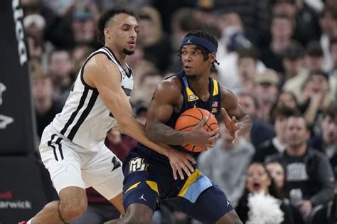 Devin Carter scores 22, leads Providence to 72-57 win over No. 6 Marquette
