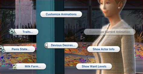 Devious Desires is a mod focused around being used in and enhancing RP. To do this it offers you a large (and expanding) amount of animations. Along with a growing list of other tools to give you far greater control over your character, ranging from adjusting and fine-tuning your characters position for alignment with their surroundings to ...
