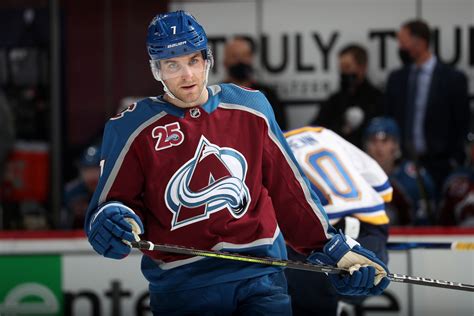 Devon Toews on contract negotiations with Avalanche going into last season: “My intent is to stay here the rest of my career”