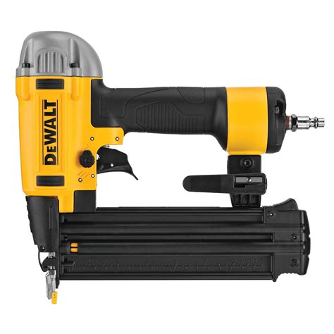 Dewalt 18 gauge brad nailer troubleshooting. Micro nose of the battery brad nailer improves line of sight and accuracy of nail placement (Compared to DEWALT DC608) Tool-free depth adjustment for precise … 