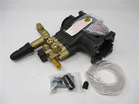 530011 AAA FNA GROUP pump is an oil filled Direct Drive Triplex Plunger pump with Powerboost technology used in various pressure washers including DeWalt, Simpson, Delco, Excell, Sears Craftsman. 530011 Pump Kit 3400psi at 2.3gpm AAA Direct Drive Triplex Horizontal . 