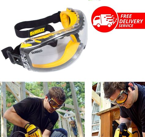 Dewalt Safety Goggles Eye Protective Over Glasses Concealer …