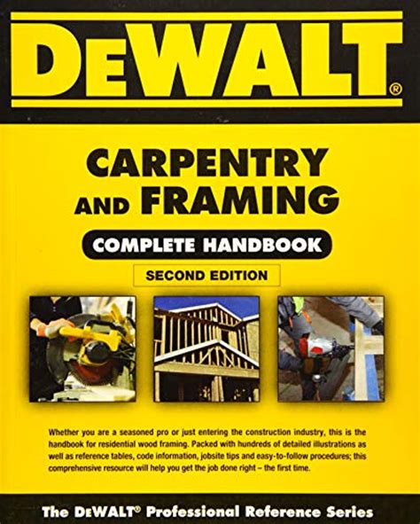 Dewalt carpentry and framing complete handbook dewalt trade reference series. - Clinical governance a guide to implementation for healthcare professionals 3rd edition.
