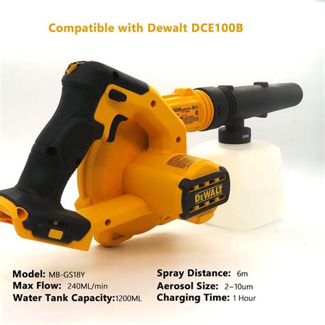 Dewalt fogger. Mellif Brushless HVLP Paint Sprayer for Dewalt 20V Max Battery, Cordless Paint Sprayer Handheld Paint Spray Gun for Furniture, Fence, Walls, Door, Garden Chairs (Battery Not Included) 224. 400+ bought in past month. $3999. Typical: $59.99. FREE delivery Wed, Sep 27. Or fastest delivery Tue, Sep 26. 