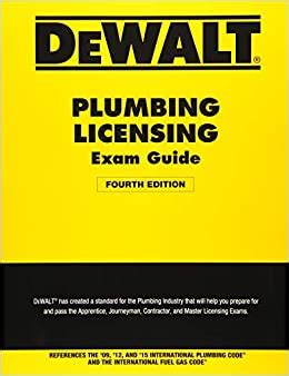 Dewalt plumbing licensing exam guide dewalt series. - Physics 150 activities manual with answers.