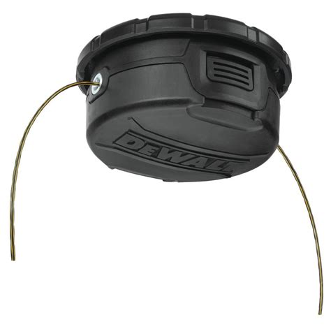 Reload trimmer line quickly and easily without disassembly with the DEWALT QUICKLOAD™ replacement spool head. Just twist the cap to quickly load 20 feet of .080" or .095" trimmer line. The rugged QUICKLOAD™ head comes pre-wound with an .080" trimmer line for cutting performance and durability in tough growth. The QUICKLOAD™ …. 