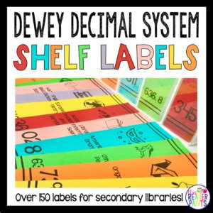 Dewey Decimal Shelf Labels How To Print And Make Mrs Readerpants