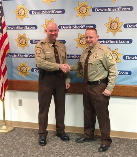 Dewitt county sheriff il. Sheriff Clint Perzee. Year Elected: 2022 Years in Law Enforcement: 24. https://co.iroquois.il.us/ ... County Population: 30000 Square Miles: 1120. County Jail Address: 550 S. Tenth, Watseka Number of Jail Beds: 33 Jail Directions: I-57 To Gilman ext and go East on Rt. 24 approx fifteen miles to Watseka. Continue ton Rt. 24, go through town to ... 