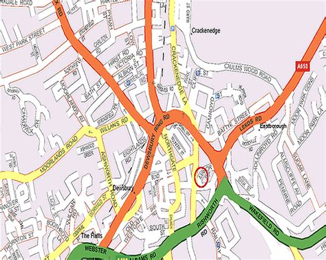 Dewsbury Map - England