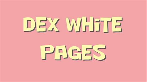 Just enter the name of the person that you would like to search. You will then be able to view all Dexknows White Pages that pertain to that person. Dexknows White Pages are public records which are documents or pieces of information that are not considered confidential and can be viewed instantly online. In addition the Dexknows White Pages .... 