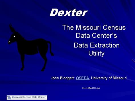 Dexter Missouri Census Data Center