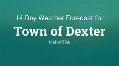Dexter maine weather. Weather Near Maine: Maine, ME Weather Forecast, with current conditions, wind, air quality, and what to expect for the next 3 days. 