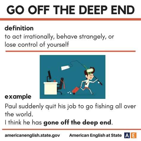 Deyim: gaza gelmek: go in off the deep end f.