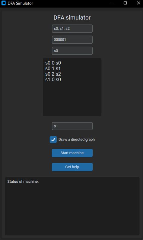 Dfa simulator.  Choose your automaton type to get started.  Contribute to nskins/dfa-simulato...