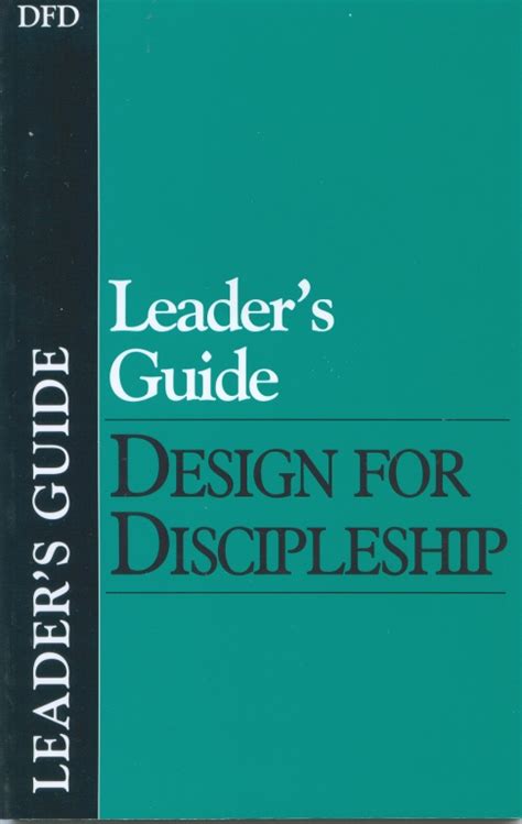 Dfd leaders guide classic design for discipleship. - Samsung mm da25 micro component audio system service manual.