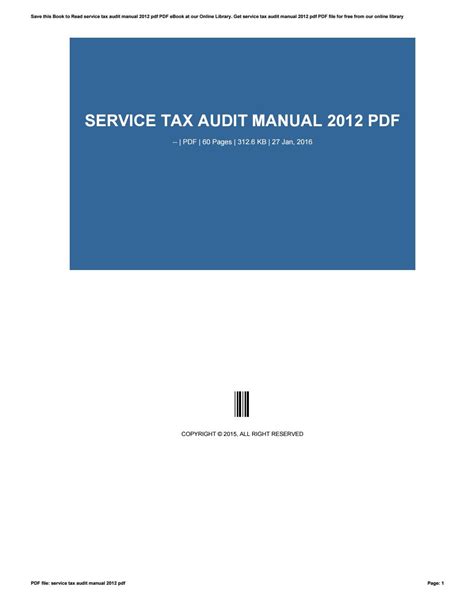 Dg audit service tax audit manual 2011. - 2000 yamaha v star 1100 service download manuale di riparazione.