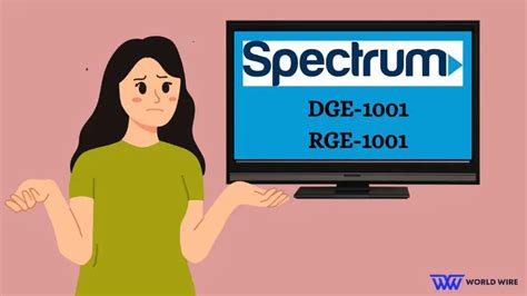 Dge-1001 spectrum. Spectrum là một ISP nổi tiếng có trụ sở tại Hoa Kỳ, cung cấp cho khách hàng nhiều dịch vụ liên lạc. Khi bạn gặp lỗi Spectrum RGE-1001 hoặc DGE-1001, điều đầu tiên bạn nên làm là kiểm tra kết nối Internet. Khởi động lại cũng khắc phục những sự cố này. 