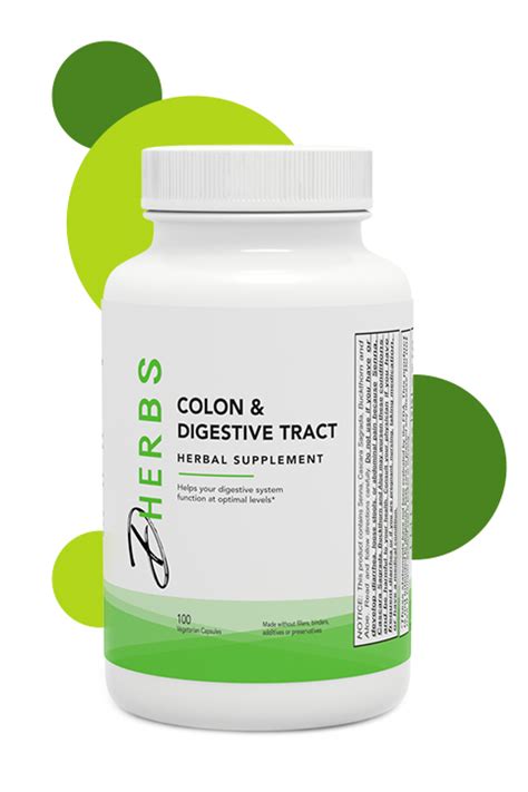 Dherbs Colon & Digestive Tract, 100-Count Bottle - eBay