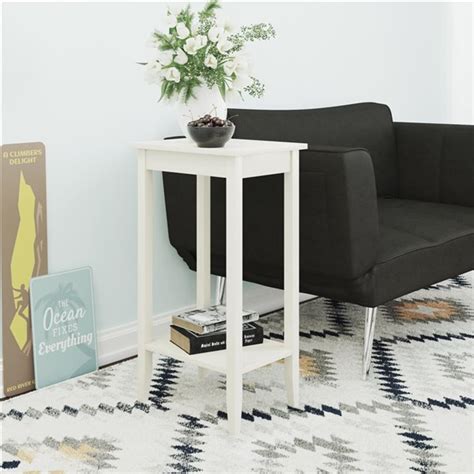 Dhp Rosewood Tall End Table, White - Pinterest