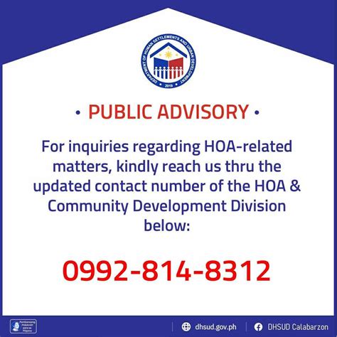 Dhsud calamba contact number. .  ...