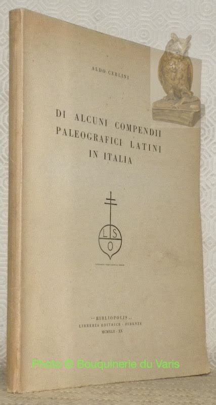 Di alcuni compendii paleografici latini in italia. - Ford econoline 150 van repair manual.