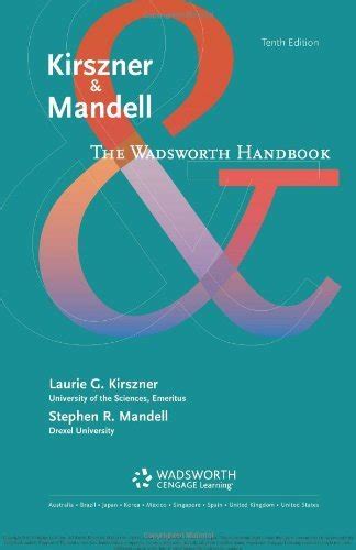 Di laurie g kirszner the wadsworth handbook 10th edition. - Direito romano e história do direito português.