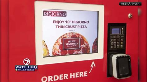 DiGiorno pilots vending machine pizza service
