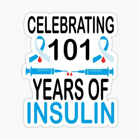 Diabetes Insulin Stickers for Sale Redbubble