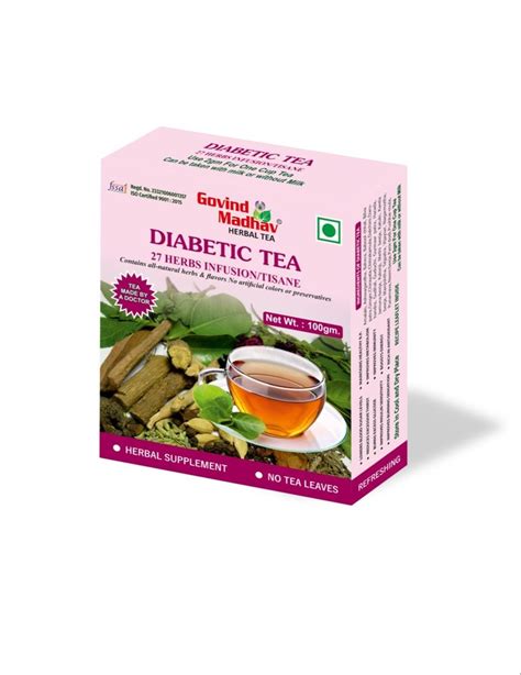 Diabetic Tea Herbal - 50 gm X 3 Herbal Diabetic Tea …