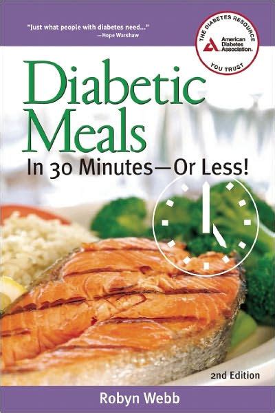 Full Download Diabetic Meals In 30 Minutesor Less By Robyn Webb