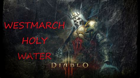 Diablo 3 westmarch holy water. The Westmarch Holy Water is a crafting material in Diablo III, added in Patch 2.3.0. It is only used with Kanai's Cube for various recipes and by for ... 