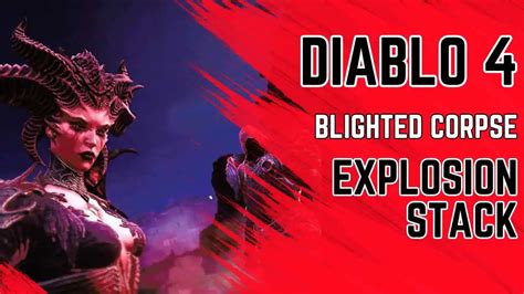 Diablo 4 blighted corpse explosion stack. Things To Know About Diablo 4 blighted corpse explosion stack. 