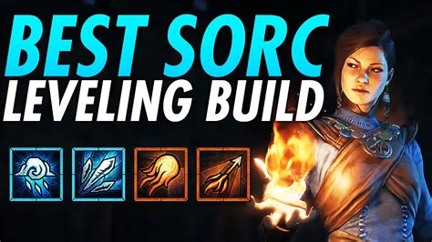Diablo 4 leveling builds. Build Introduction. This Shock Sorceress build is highly effective for leveling up. It excels in dealing significant frontal area-of-effect (AoE) damage through the use of Arc Lash, while also providing solid single target damage with Charged Bolts to take down bosses in melee range. 