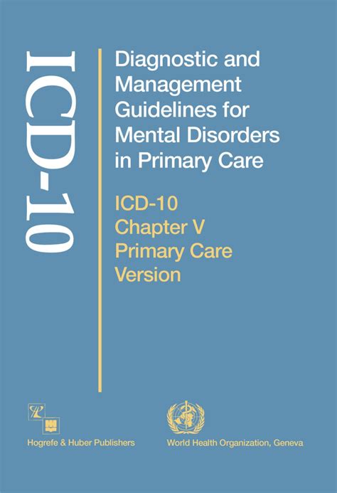Diagnostic and management guidelines for mental disorders in primary care. - Hoja de trabajo de guía de estudio las orginas de la guerra fría.