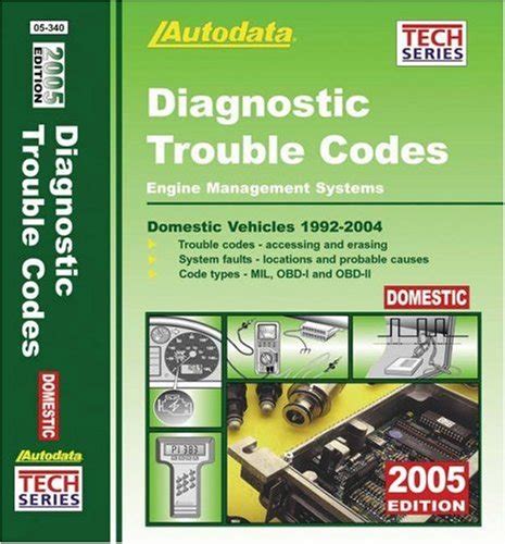 Diagnostic trouble codes domestic vehicles 1992 2002 autodata tech manual series. - Casos de rodovalhos e de sertão.
