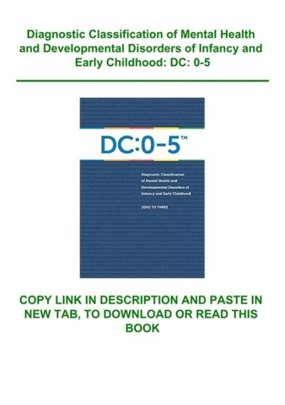 Full Download Diagnostic Classification Of Mental Health And Developmental Disorders Of Infancy And Early Childhood Dc 05 By Zero To Three
