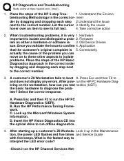 Diagnostics And Troubleshooting Exam Study