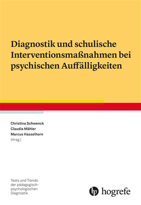 Diagnostik und schulische Interventionsmaßnahmen bei …