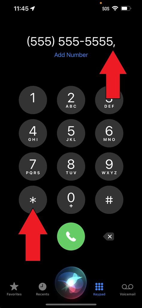 Dial an Extension on the iPhone Automatically