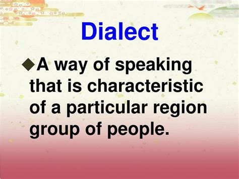 Dialect definition literature. Things To Know About Dialect definition literature. 