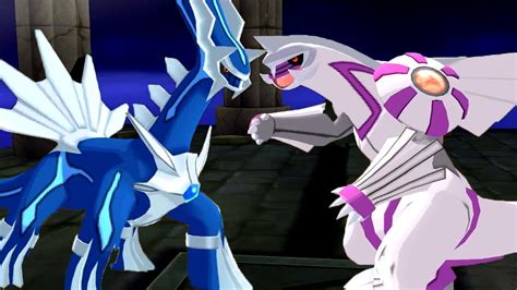 Dialga VS Palkia - YouTube