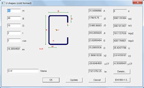 Dialog Cold Formed U Sections