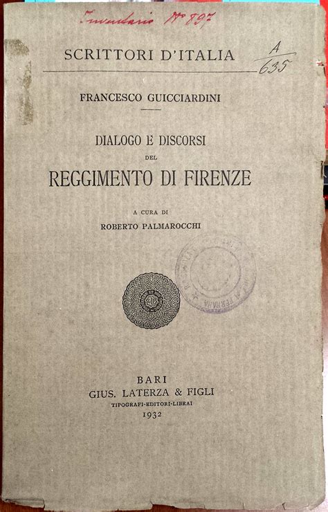 Dialogo e discorsi del reggimento di firenze. - Uveitis a clinical manual for ocular inflammation 1st edition.