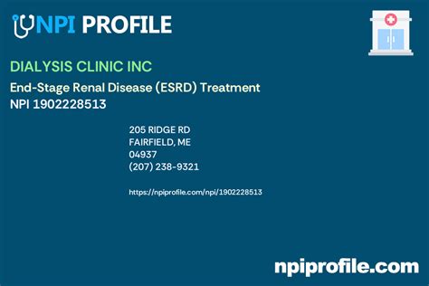 Dialysis Clinic Inc in Fairfield, Maine - ESRD Treatment Clinic ...