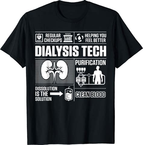 Dialysis Tech Shirt, Dialysis Shirt, Nephrology Nurse Shirt, Gift for Hemodialysis, Nephrology Technicians Tshirt, Appreciation Gift - 98770 (1k) Sale Price $9.99 $ 9.99 $ 15.37 Original Price $15.37 (35% off) Add to Favorites Dialysis Technician Tshirt, Nephrology Nurse T Shirt, Dialysis Tech Shirts, Renal Nursing Clothing, Women …. 