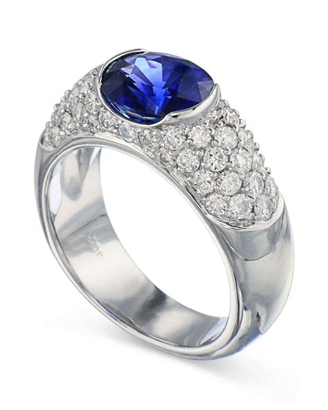 Diamond And Sapphire Ring: Shop Diamond And Sapphire Ring